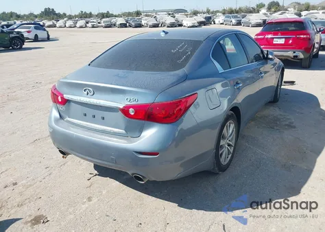 2015 Infiniti Q50 Premium from USA, damaged, VIN JN1BV7AP6FM340689